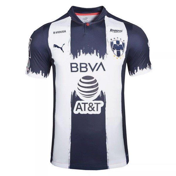 Thailande Maillot Football Monterrey Domicile 2020-21 Bleu Blanc